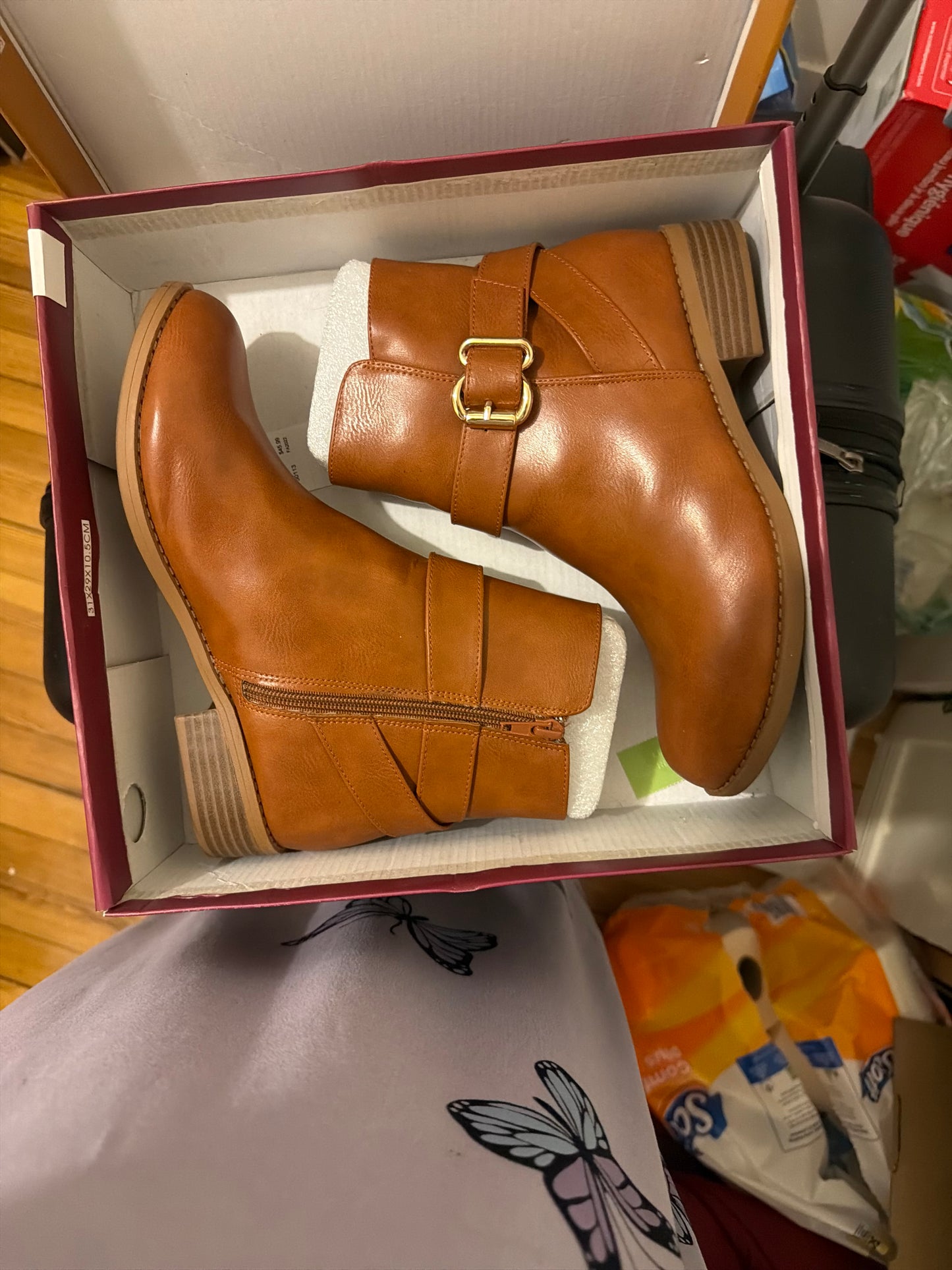 Camel Chelsea Boots