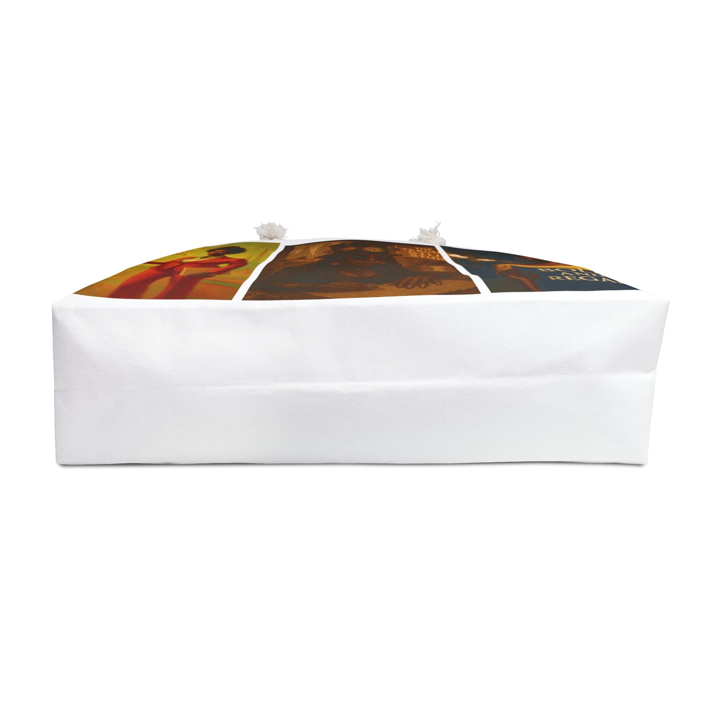Inspirational Black Women Collage Weekender Bag — "Perfection is Progress" Travel Tote