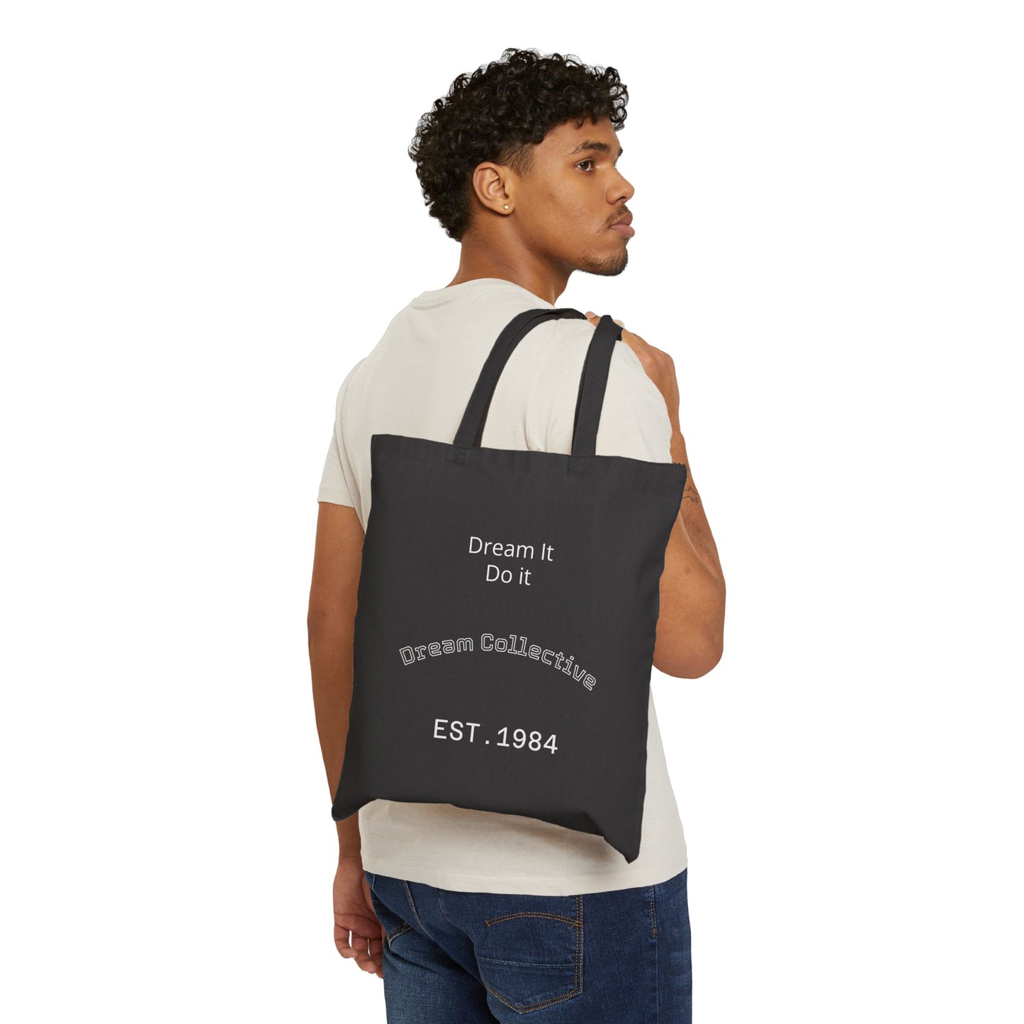 Creative and Independent Tote Bag — 'Dream It, Do It' Sarcasm Canvas Tote