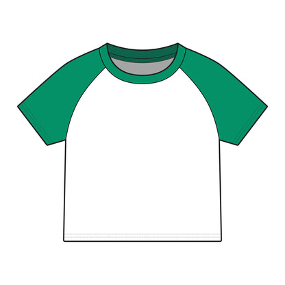 Women's Micro Rib Raglan Baby Tee