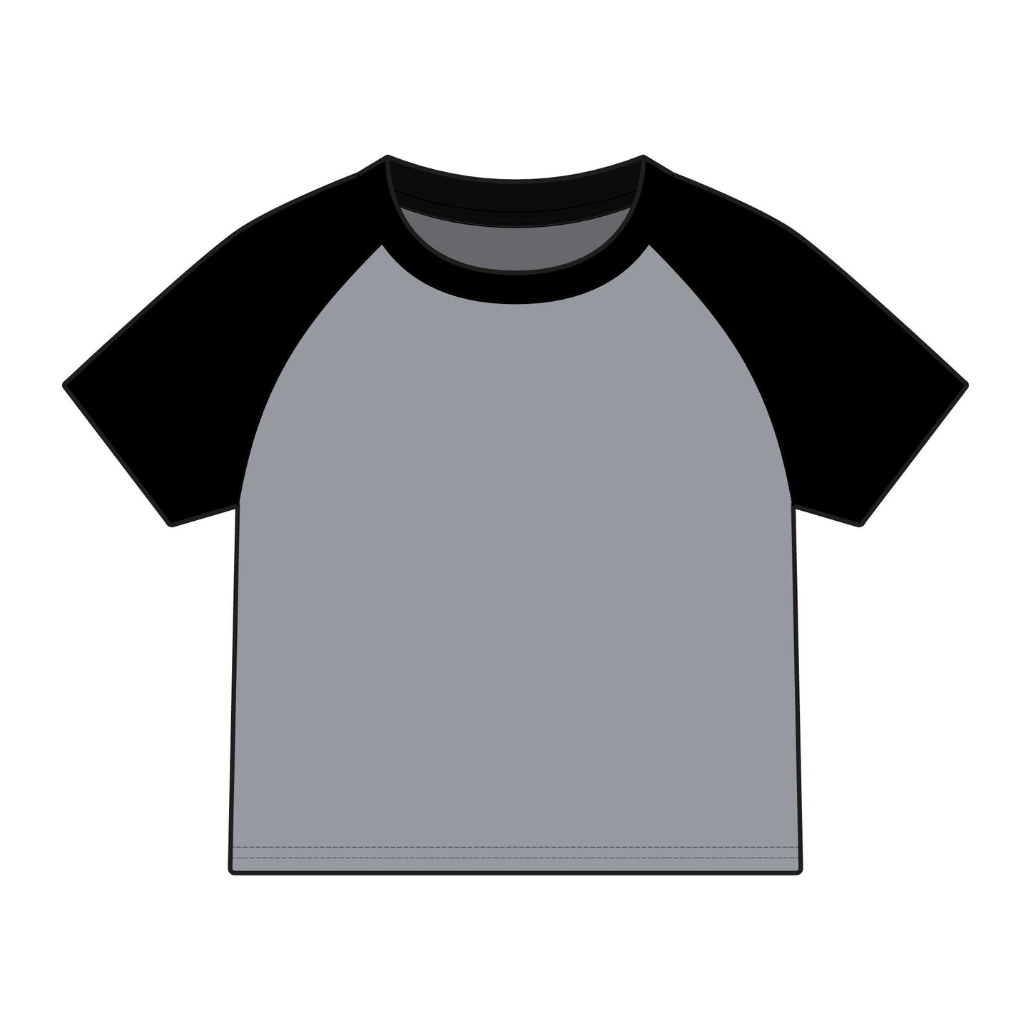 Women's Micro Rib Raglan Baby Tee