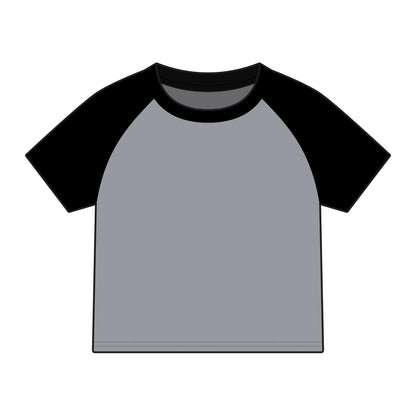 Women's Micro Rib Raglan Baby Tee