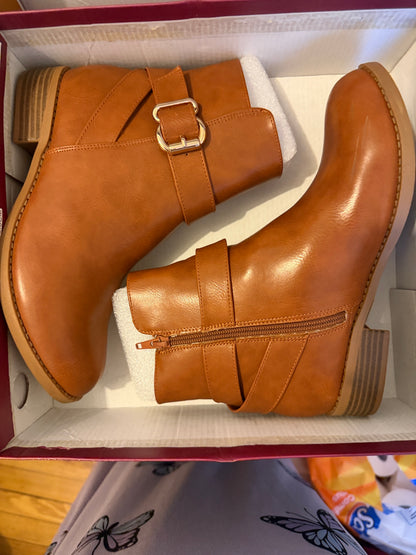 Camel Chelsea Boots